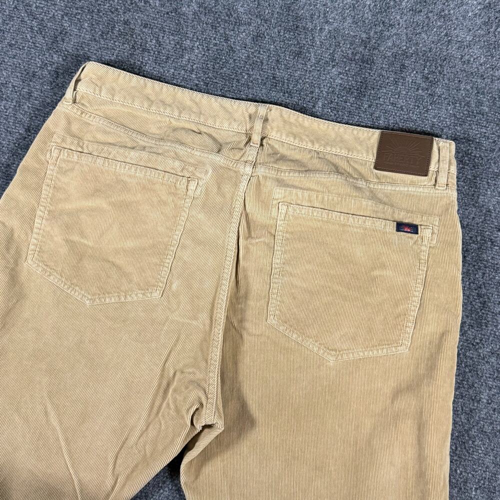 Faherty Stretch Terry Corduroy 5-Pocket Pant 35x31 Organic Cotton Desert Beige